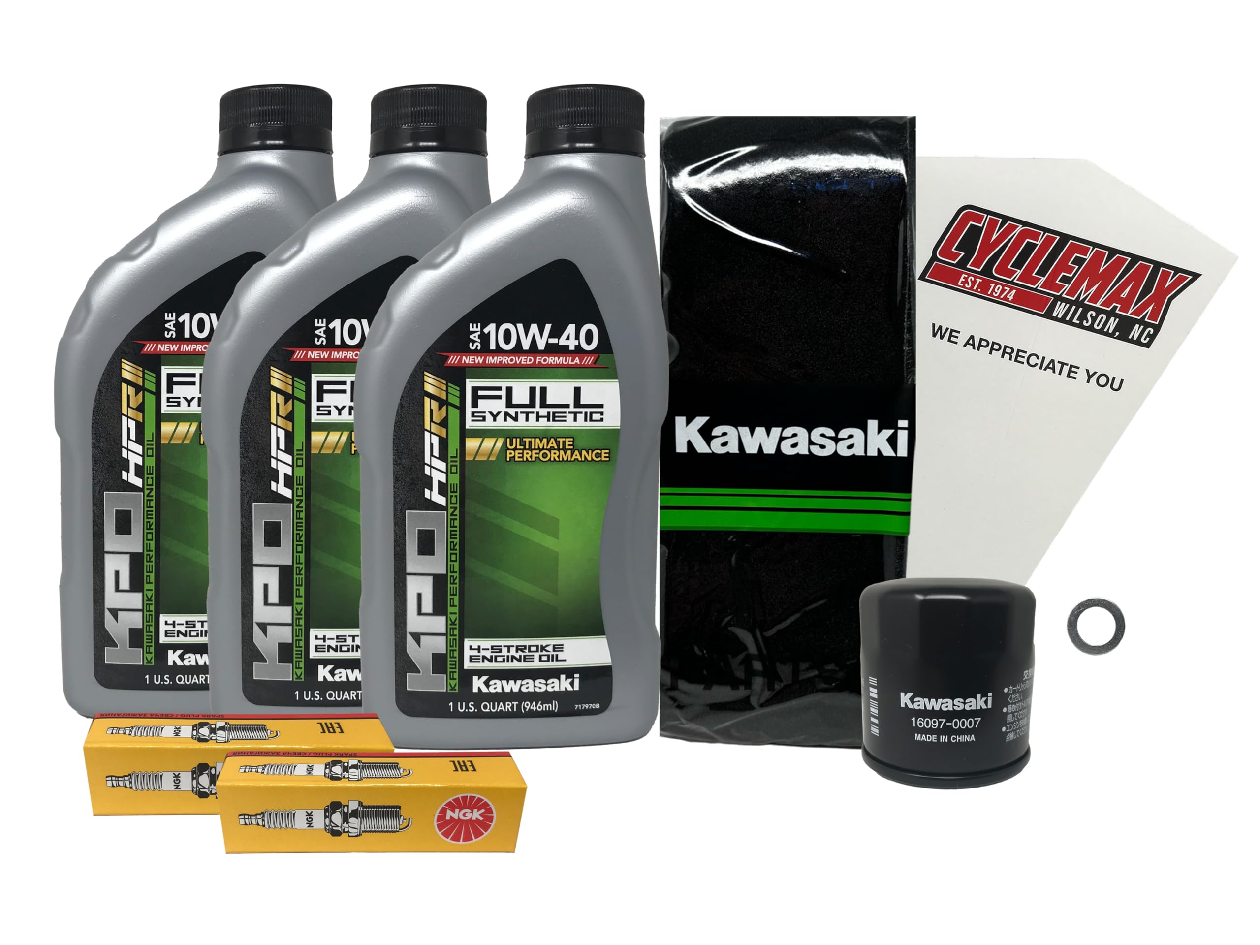 アタックフォースNG品 Amazon.com: Cyclemax Full Synthetic Tune-Up Kit compatible